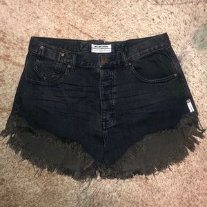 One x One Teaspoon Cutoff Jeans